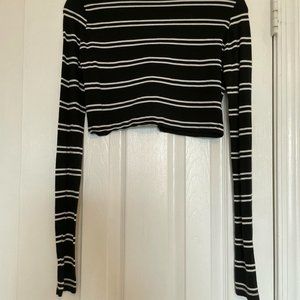 Zara Long Sleeved Crop Top